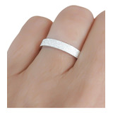 Alianca Prata Largura 4mm