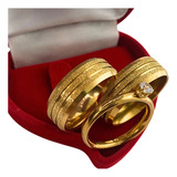 Aliancas Casamento Grossa Banhada