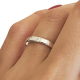 Aliancas Namoro 3mm Prata