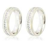 Aliancas Prata 950 6mm