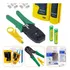 Alicate Crimpar Rj45 + 100 Conector Rj45 + Testador De Cabo