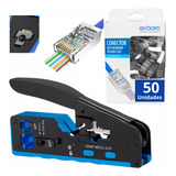 Alicate Crimpar Rj45 Vazado