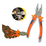 Alicate Metal Emborrachado Reforcado