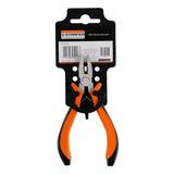 Alicate Mini Reto Universal 4 1 2 Em Aço Cabo Pvc Starfer
