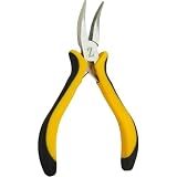 Alicate Para Microlink, Mega Hair Ou Fita Adesiva, Ponta Curva, Emborrachado