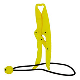 Alicate Pega Peixe Plástico Flutuante 17cm Amarelo Lizard