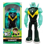 Alien Diamante Ben10 Boneco De Ação Extra-grande 27 Cm Sunny