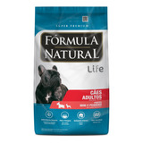 Alimento Fórmula Natural Super Premium Life Para Cão Adulto De Raça Mini E Pequena Sabor Mix Em Sacola De 7kg