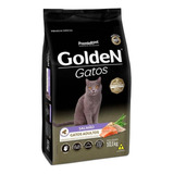Alimento Golden Premium Especial Para Gato Adulto Sabor Salmão Em Sacola De 10 1kg