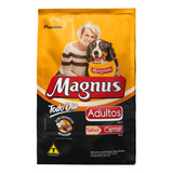 Alimento Ração Magnus Todo Dia 15kg Cães Adultos Carne