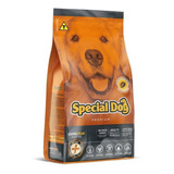 Alimento Special Dog Premium Para Cão Adulto Todos Os Tamanhos Sabor Carne Plus Em Sacola De 15kg
