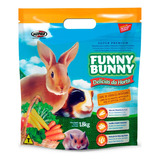 Alimento Supra Funny Bunny Delícias Da Horta Roedores 1 8kg