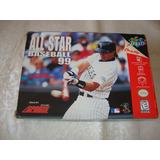 All Star Baseball 99 Americano Completo Para Nintendo 64 N64