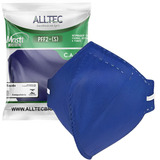 Alltec Pff2 Sem Válvula  s  1503 a Kit 200 Máscara Descartável Tripla Camada Epi Proteção Respiratória Contra Poeira Névoas E Fumos Metálicos Com Ca