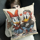 Almofada 40cm Namorados Pato
