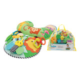 Almofada Atividade Para Bebe Divertida Mordedor Buba Cor Colorido