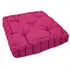 Almofada Cheia Futon Alta Turca Cor Lisa 40x40x10cm
