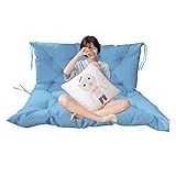 Almofada De Assento Reclinável De Espreguiçadeira Espessa, Almofadas De Banco Para Móveis De Exterior, Almofada De Balanço Antiderrapante à Prova D'água Para Móveis De Pátio Ao Ar Livre Reclináveis