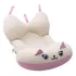 Almofada De Banho Para Bebê Gatinha Ágata   Baby Pil Cor Branca