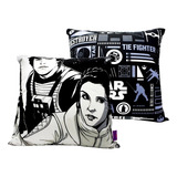 Almofada Fibra Veludo 40x40cm Rebels Star Wars Zc 10064160
