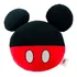 Almofada Formato Imagem Mickey Mouse 40x16x37cm Disney Cor Preto