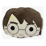 Almofada Mantinha 2 Em 1 Harry Potter Zona Criativa Cor Marrom