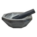 Almofariz gral De Ágata Com Pistilo Cap 10ml 50x40mm