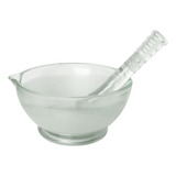 Almofariz gral De Vidro Com Pistilo 120mm 300ml