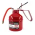 Almotolia Metal 500 Ml Azeiteira Bico Flexível Para Óleo