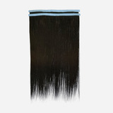 Alongamento Mega Hair 55cm Orgânico Com Fita Preto Liso