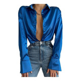 Alta Calidad Blusa De