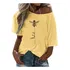 Alta Calidad Camiseta Feminina Feminina Plus Size Com