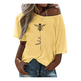 Alta Calidad Camiseta Feminina
