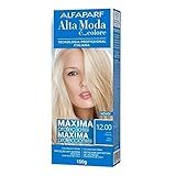 Alta Moda Kit Colorolação 12 00 Louro Platina 150G  Pf020938 