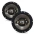 Alto Falante 6 Polegadas Hurricane Qr6 Platino 160w Rms Cor Grafite E Preto