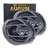 Alto Falante 6x9 Pol Hurricane A69q 260w Rms Aurum (par)