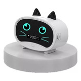 Alto falante Bluetooth Fofo Com Despertador Em Forma De Gato