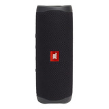 Alto-falante Jbl Flip 5 Jblflip5bluam Portátil Com Bluetooth Waterproof Black Matte 