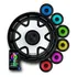 Alto Falante Subwoofer Uxp12 Led Rgb 12 500w Rms Bravox 4+4