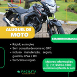 Aluguel De Motos Para Delivery E Uber