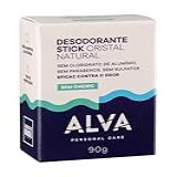 Alva Personal Care Desodorante Cristal Natural 90g Refil - Alva