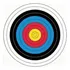Alvo De Arco E Flecha Indoor Wa/fita Face 40cm - 100 Alvos