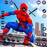 Amazing Super Flying Spider Rope Hero Gangster Rescue Man