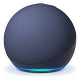 Amazon Echo Dot Echo Dot  5th Gen  Com Assistente Virtual Alexa   Deep Sea Blue 110v 240v