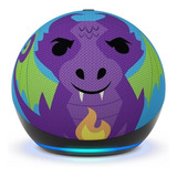 Amazon Echo Dot Echo Dot 5th Gen Kids Com Assistente Virtual Alexa   Dragon 127 220v