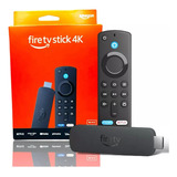 Amazon Fire Tv Stick 4k De Voz 4k 8gb Preto Com 1.5 Ram