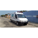 Ambulância Uti Teto Alto Chassi Longo   Ducato Boxer Jumper