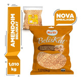 Amendoim Torrado Salgado Sem Pele Com Sal 1kg Beliskat