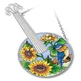 Amia Bluegrass Banjo Suncatcher