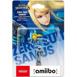 Amiibo Zero Suit Samus Super Smash Bros Series Nintendo